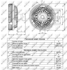 WILMINK GROUP wg1720804 -  Сцепление, вентилятор радиатора